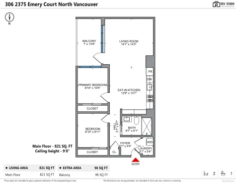 306 2375 EMERY COURT image #1