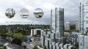 502 7418 PAULSON STREET, Vancouver West, Vancouver, BC