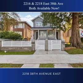 2218 E 38TH AVENUE, Vancouver East, Vancouver, BC