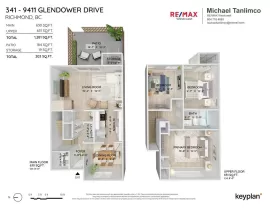 341 9411 GLENDOWER DRIVE, Richmond, Richmond, BC