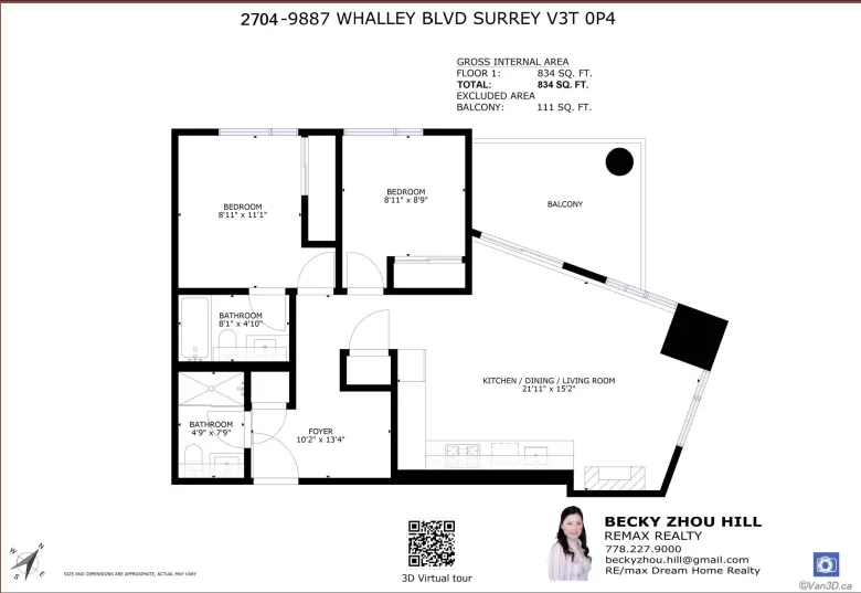 2704 9887 WHALLEY BOULEVARD image #1