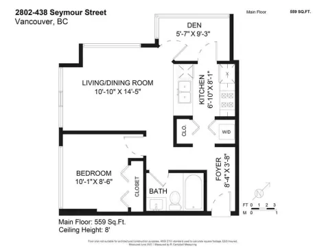 2802 438 SEYMOUR STREET image #1